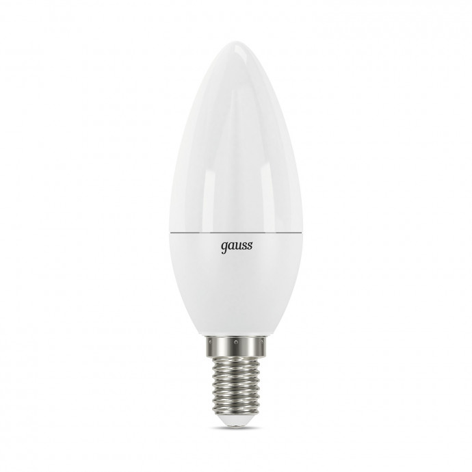 103101107-S Лампа Gauss LED Candle E14 7W 2700К step dimmable 1/10/100, шт