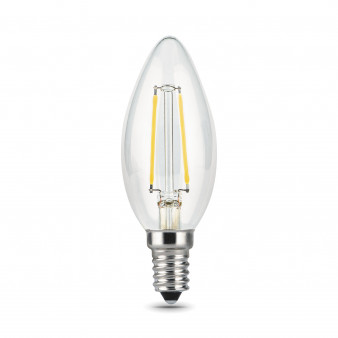 103801211 Лампа Gauss LED Filament Свеча E14 11W 750lm 4100К 1/10/50