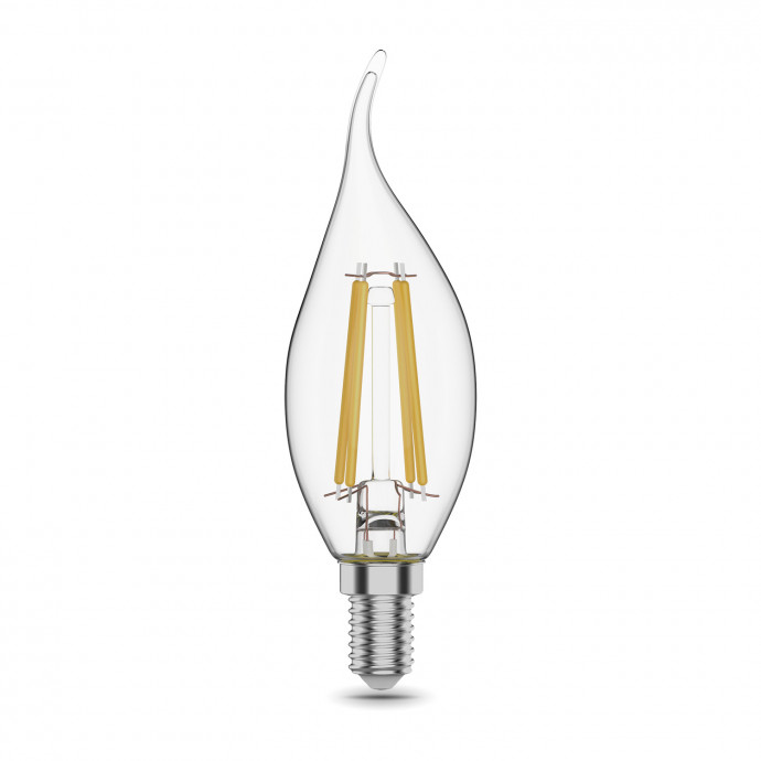 104801211 Лампа Gauss LED Filament Candle tailed E14 11W 4100K 830lm 1/10/50