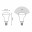 106001206 Лампа Gauss LED Reflector R50 E14 6W 4100K 1/10/50, шт