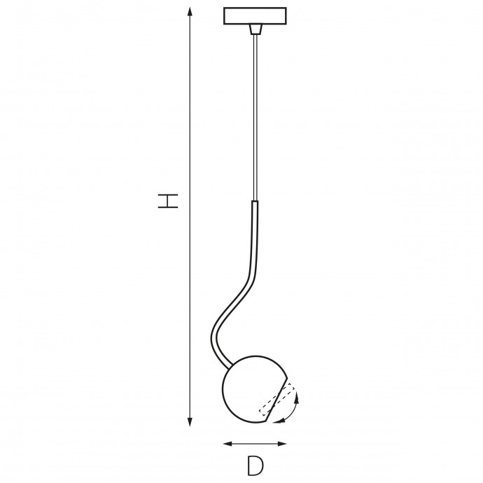 Светильник подвесной Fabi Lightstar 110717