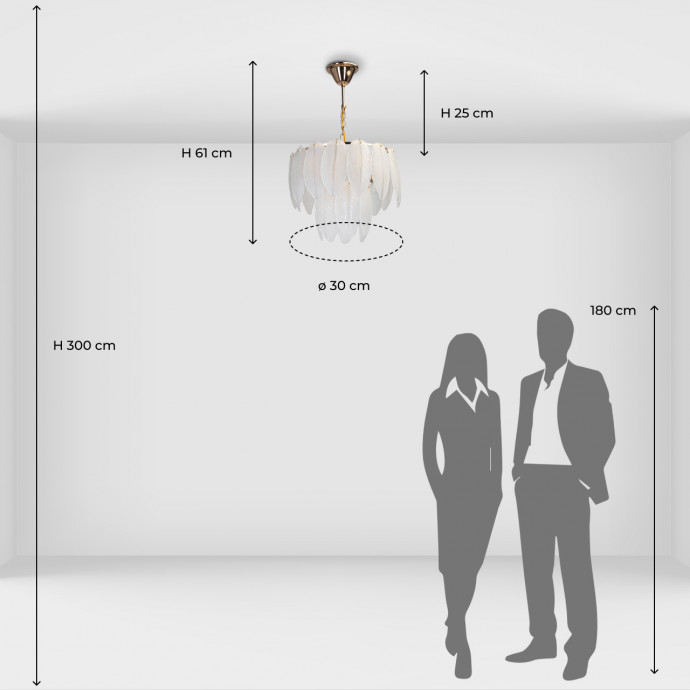Подвесная люстра De City Бриз 111016704