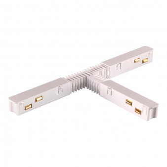 135175 SHINO NT23 000 белый Гибкий токопроводящий соединитель для низковольтного шинопровода 