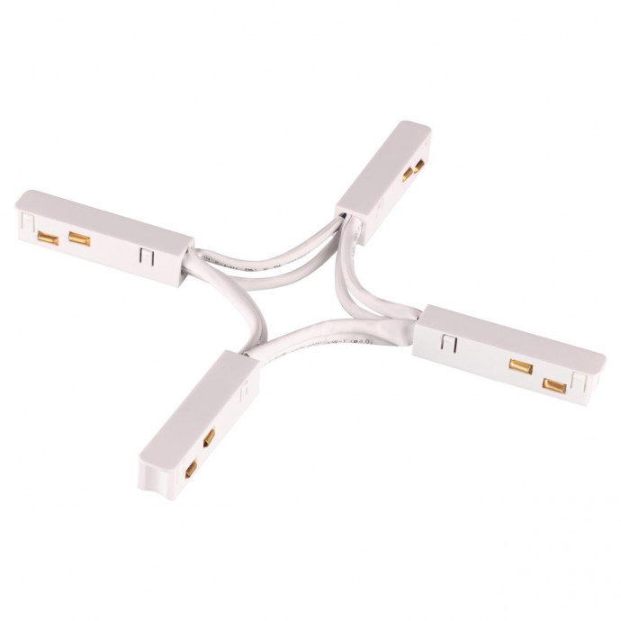 135177 SHINO NT23 000 белый Гибкий токопроводящий соединитель для низковольтного шинопровода 