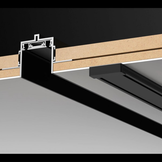 135196 SHINO NT23 000 белый Низковольтный накладной шинопровод, заглушки в комплекте IP20 48V SMAL