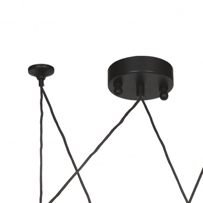 1441-6P, подвесная люстра, D500/1000xH1000, 6xGU10LEDx5W, 2400LM, 3000K, included