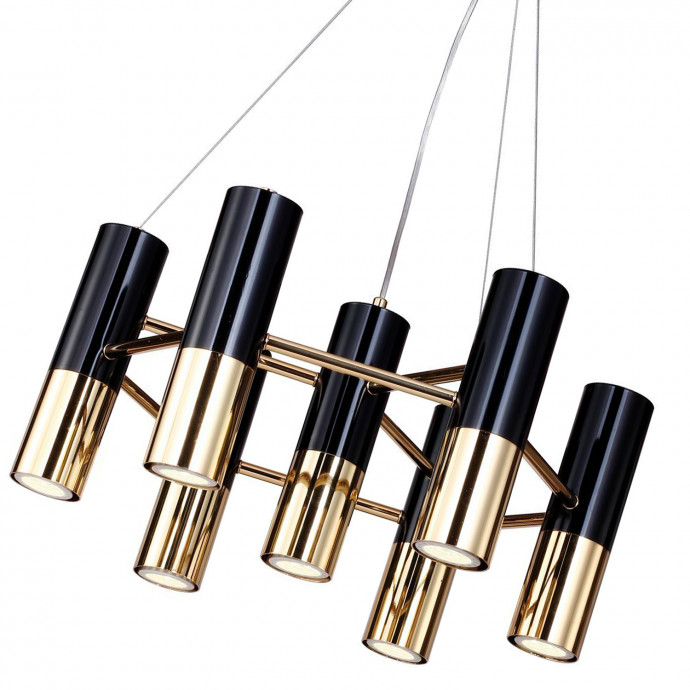 1600-7P, подвесная люстра, D480xH240/780, 7xGU10LEDx5W, 2800LM, 3000K, included