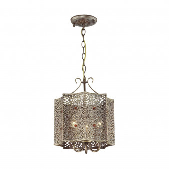 1624-3P, люстра подвесная, D288xH450/1185, 3xE14x40W