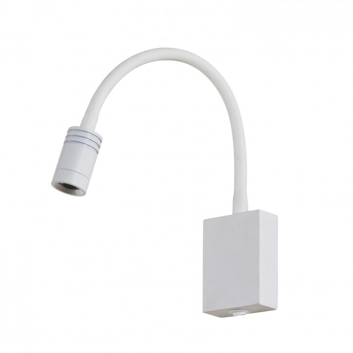 1958-1W, настенный светильник, D120xW60xH200, 1xLEDx3W, 240LM, 3000K, included, switch