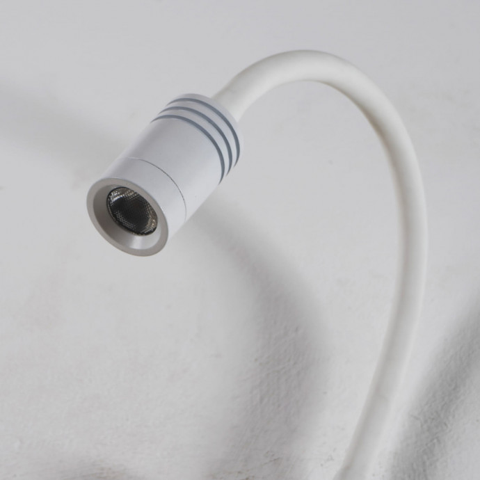 1958-1W, настенный светильник, D120xW60xH200, 1xLEDx3W, 240LM, 3000K, included, switch