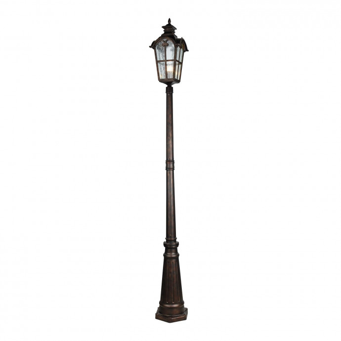 2036-1F, уличный светильник, L230xW230xH2470, 1xE27x60W, IP44