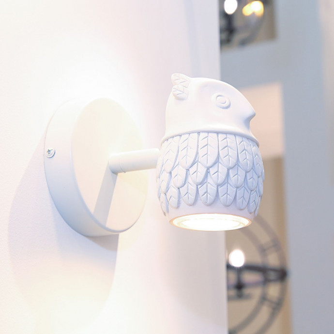 2041-1W, настенный светильник, D135xW110xH105, 1xGU10LEDx5W, 280LM, 3000K, included