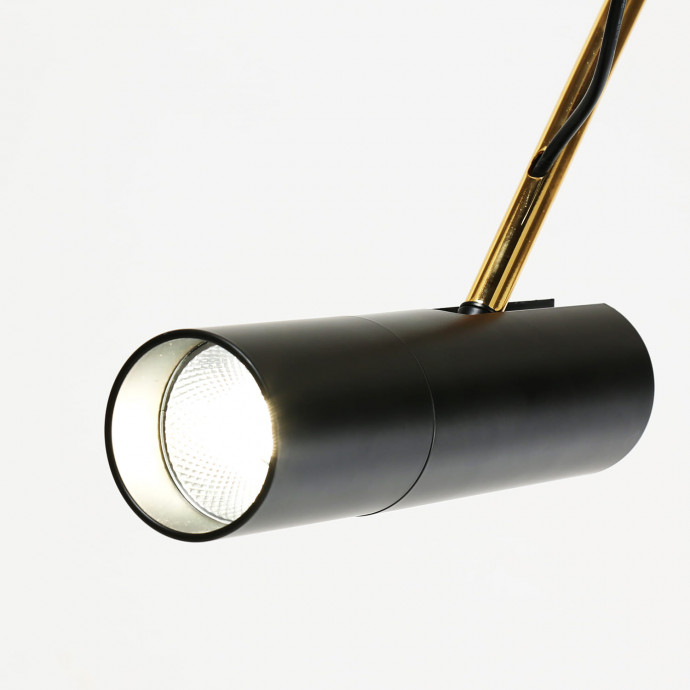 2107-1P, подвес, D55xH500/1500, 1xLEDx5W, 400LM, 3000K, included