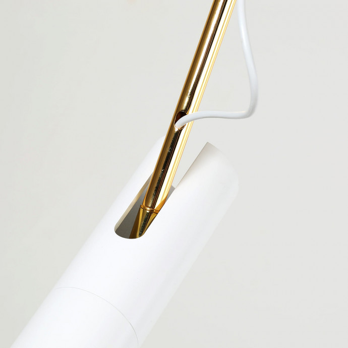 2108-1P, подвес, D55xH500/1500, 1xLEDx5W, 400LM, 3000K, included