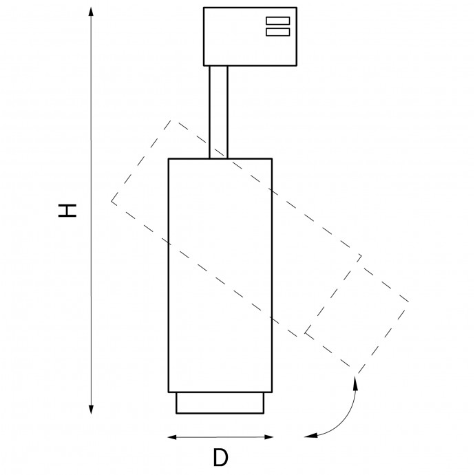 Светильник светодиодный для 1-фазного трека Fuoco Lightstar 215246