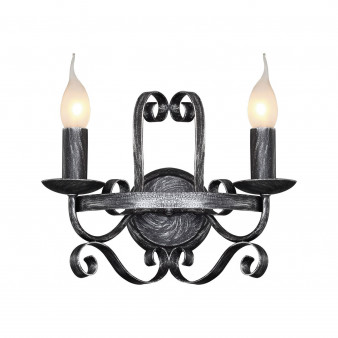 2162-2W, настенный светильник, D180xW310xH260, 2xE14x40W