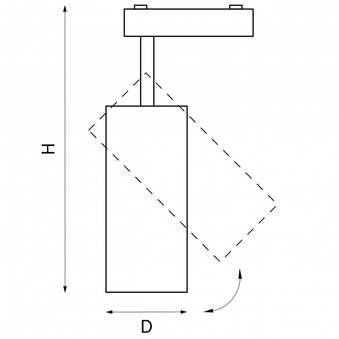 Светильник светодиодный для 1-фазного трека Fuoco Lightstar 218236