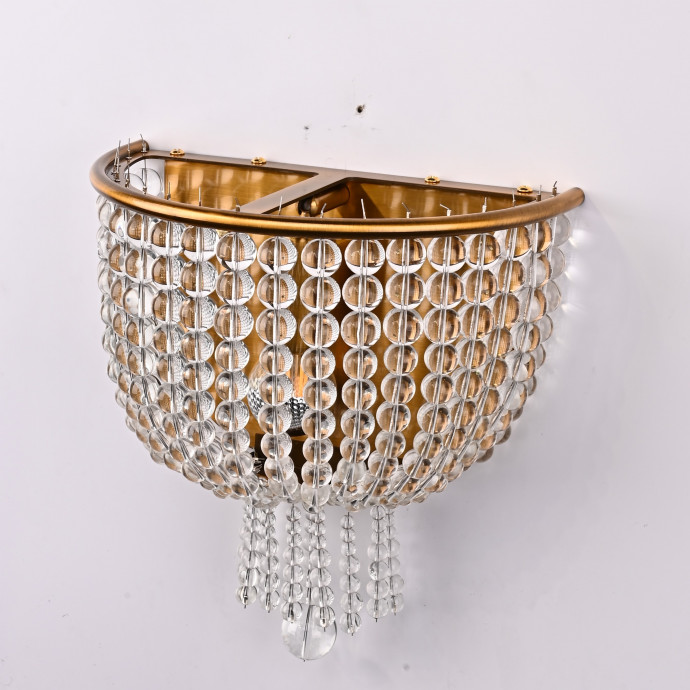 Бра Jacqueline Sconce Brass By Imperiumloft