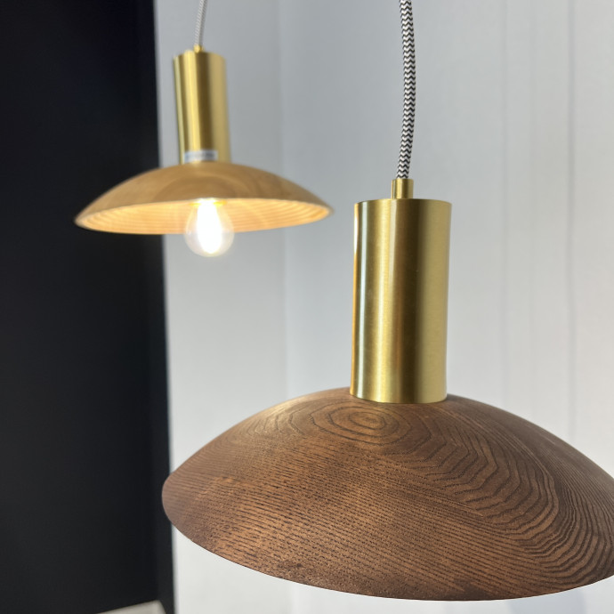 Подвесной Светильник Wood Dark Brown By Imperiumloft