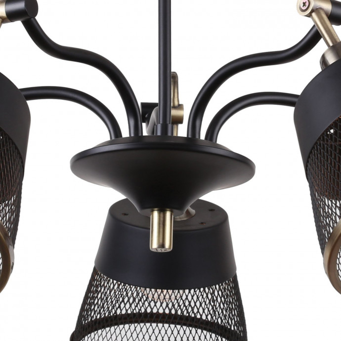 2197-5U, люстра, D660xH340/460, 5xE14x40W