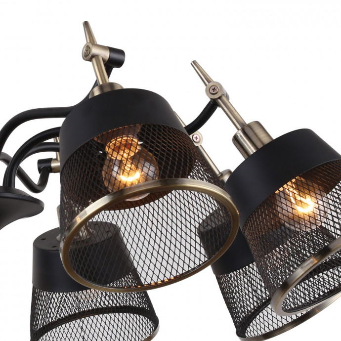 2197-8U, люстра, D780xH340/460, 8xE14x40W