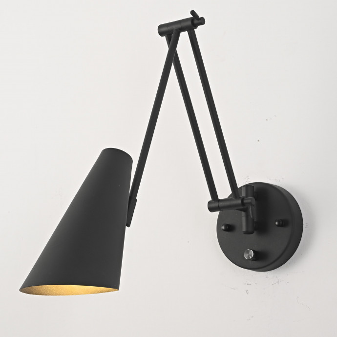 Настенный Светильник Fredly B Black By Imperiumloft