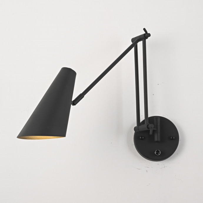 Настенный Светильник Fredly B Black By Imperiumloft