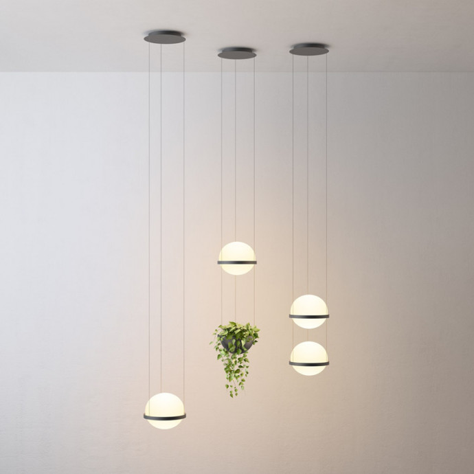 Подвесной Светильник Palma Wall Lamp 3 Шара By Imperiumloft