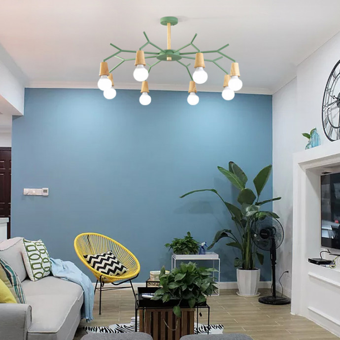 Потолочная Люстра Les Color D72 Green By Imperiumloft