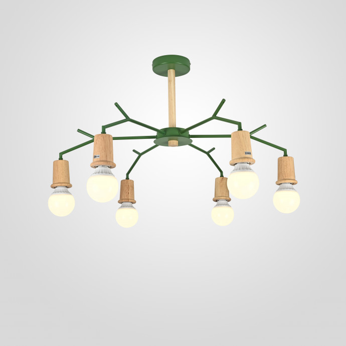 Потолочная Люстра Les Color D80 Green By Imperiumloft