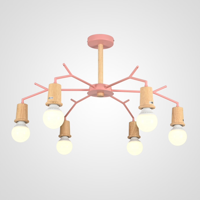 Потолочная Люстра Les Color D80 Pink By Imperiumloft