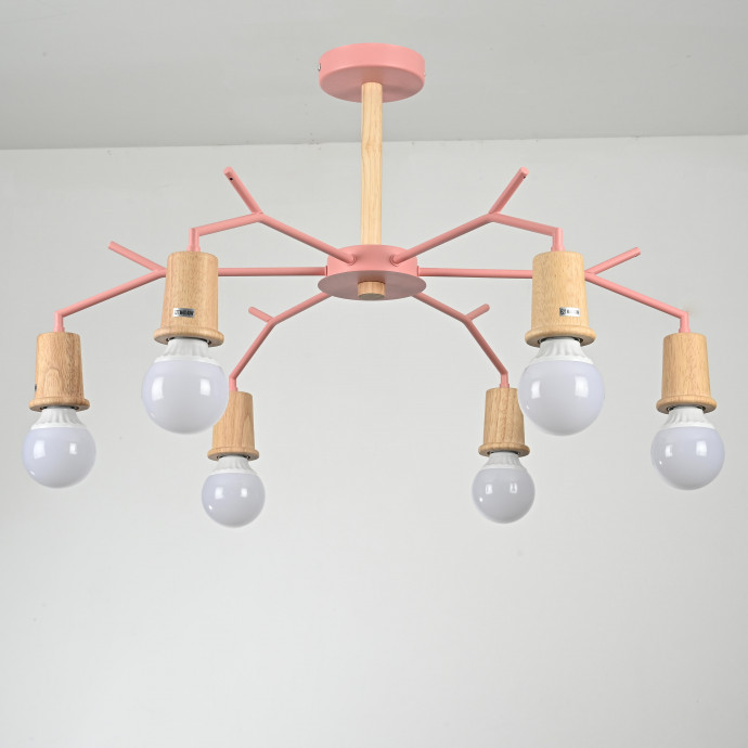 Потолочная Люстра Les Color D80 Pink By Imperiumloft