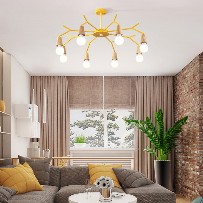 Потолочная Люстра Les Color D80 Pink By Imperiumloft