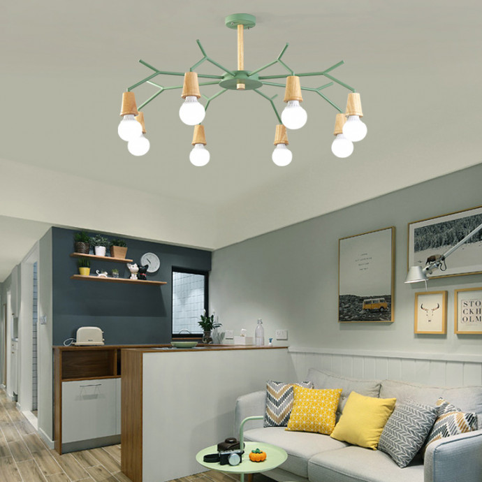 Потолочная Люстра Les Color D72 Grey By Imperiumloft