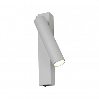 2229-1W, настенный светильник, L260xW45xH100/265, 1xLEDx7W, 560LM, 4000K, included, switch