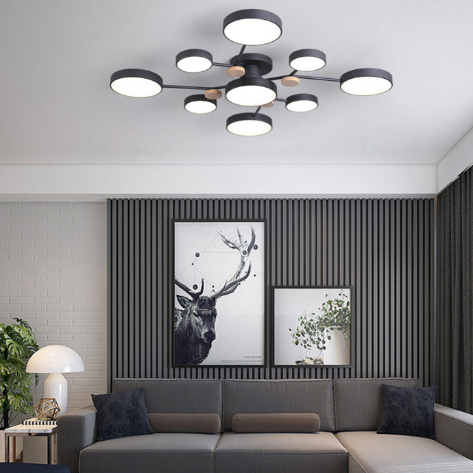 Потолочная Люстра Gamma D98 Grey By Imperiumloft