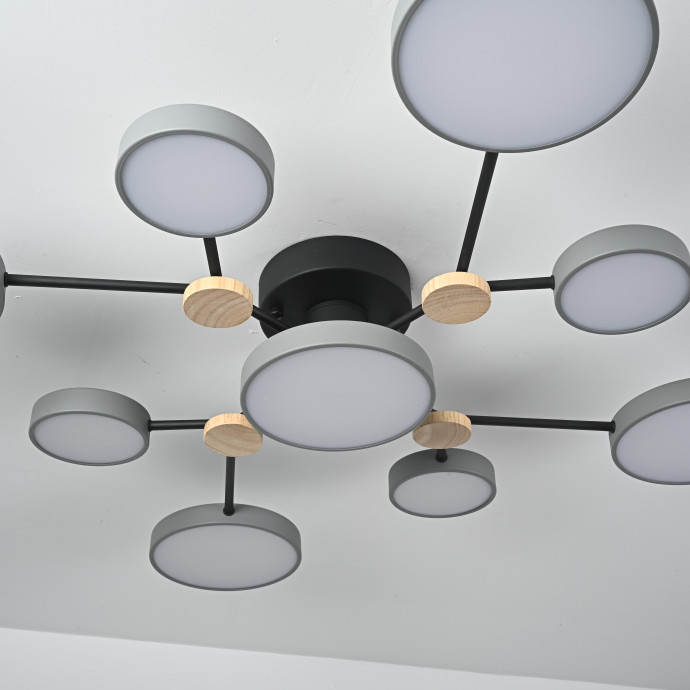 Потолочная Люстра Gamma D98 Grey By Imperiumloft