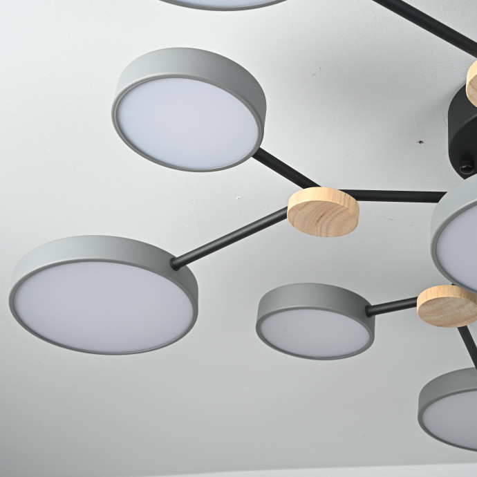 Потолочная Люстра Gamma D102 Grey By Imperiumloft