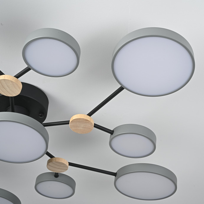 Потолочная Люстра Gamma D102 Grey By Imperiumloft