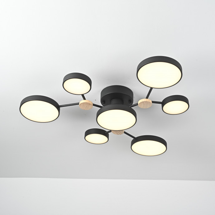 Потолочная Люстра Gamma D88 Black By Imperiumloft