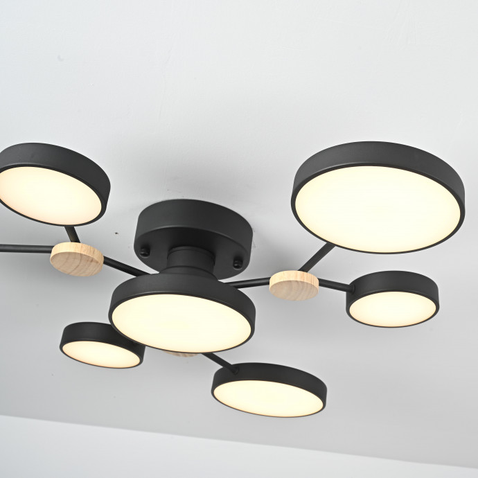 Потолочная Люстра Gamma D88 Black By Imperiumloft