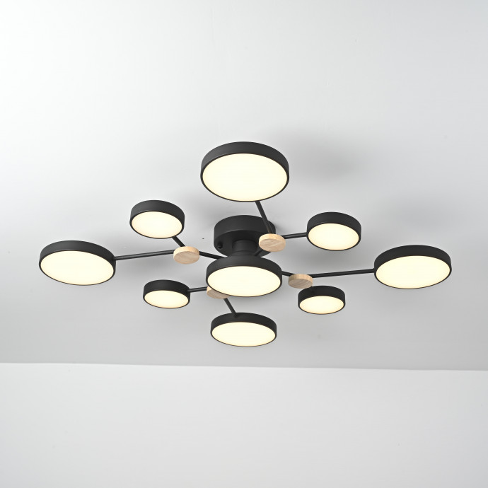 Потолочная Люстра Gamma D98 Black By Imperiumloft