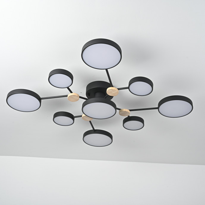 Потолочная Люстра Gamma D98 Black By Imperiumloft