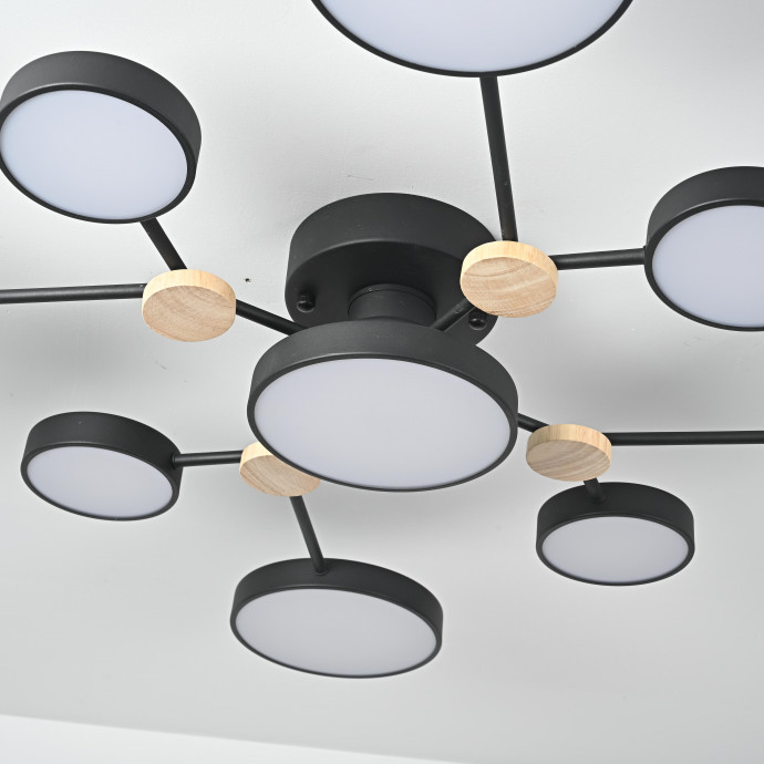 Потолочная Люстра Gamma D98 Black By Imperiumloft