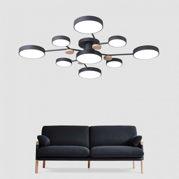 Потолочная Люстра Gamma D102 Black By Imperiumloft