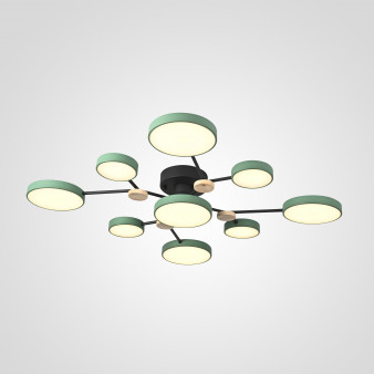 Потолочная Люстра Gamma D98 Green By Imperiumloft