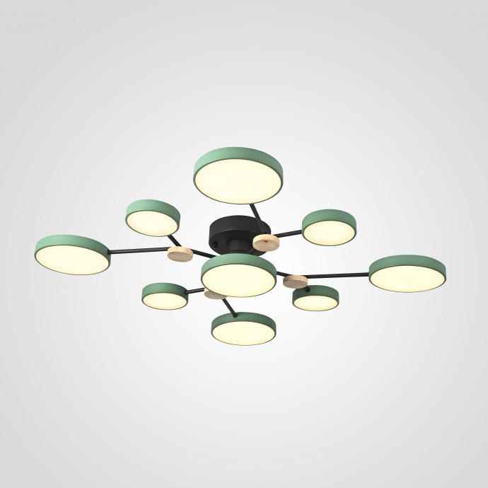 Потолочная Люстра Gamma D98 Green By Imperiumloft