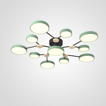 Потолочная Люстра Gamma D102 Green By Imperiumloft
