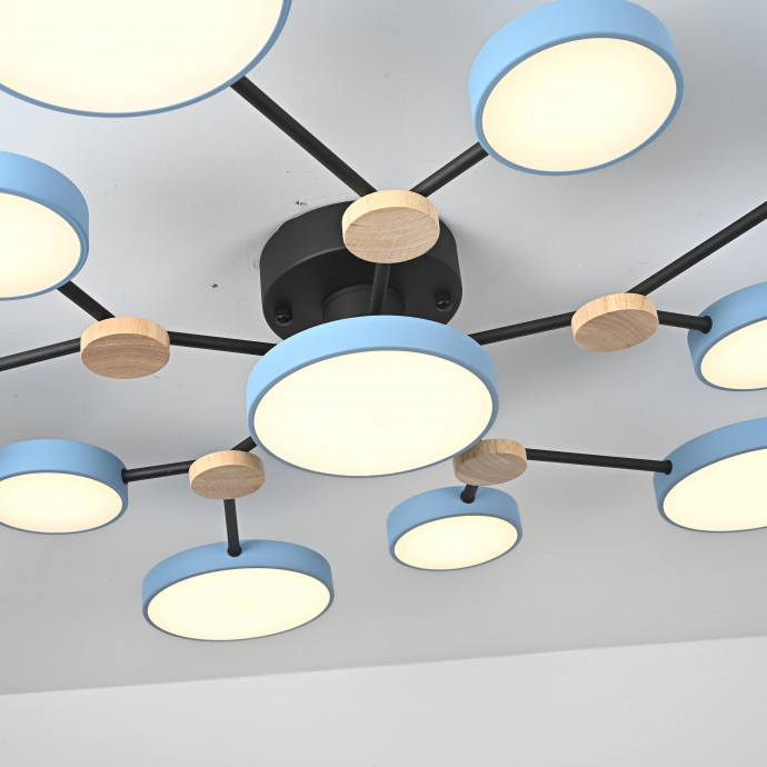 Потолочная Люстра Gamma D102 Blue By Imperiumloft