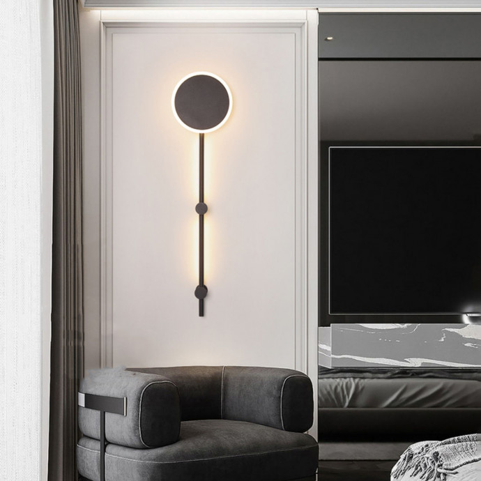 Настенный Светильник Mara H100 Black Трехцветный Свет By Imperiumloft